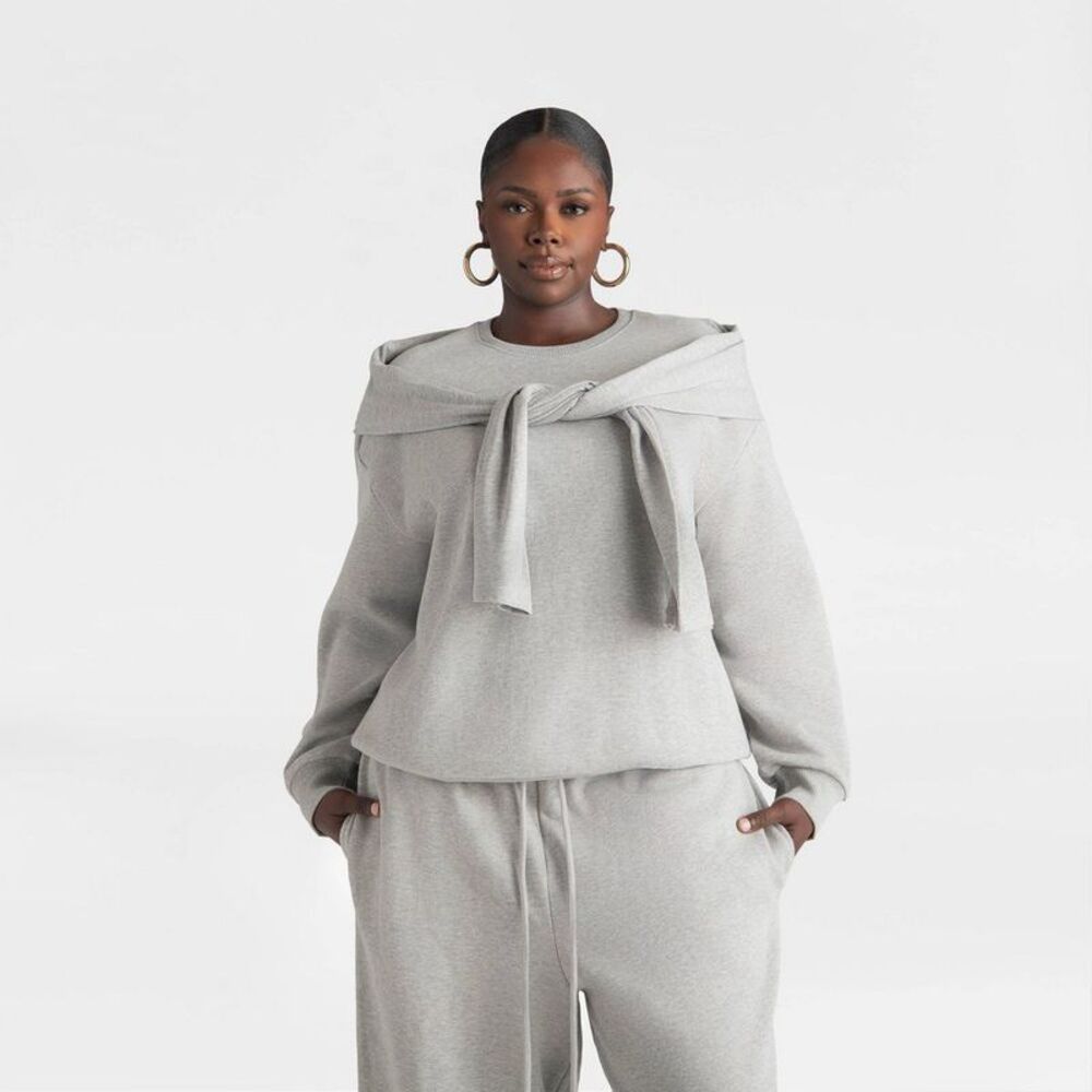 KBB by Kahlana -  Women's Long Sleeve 'The Double Lay Gray